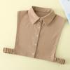 XXL Formal Suits Corduroy Fake Collar Mens Shirt Detachable Collars False Collar Lapel Woman Removable Decoration