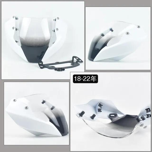 Motorbike Windshield Deflector With Bracket Mounting Screws For DUCATI MONSTER 797 821 1200S 2014-2025 Years