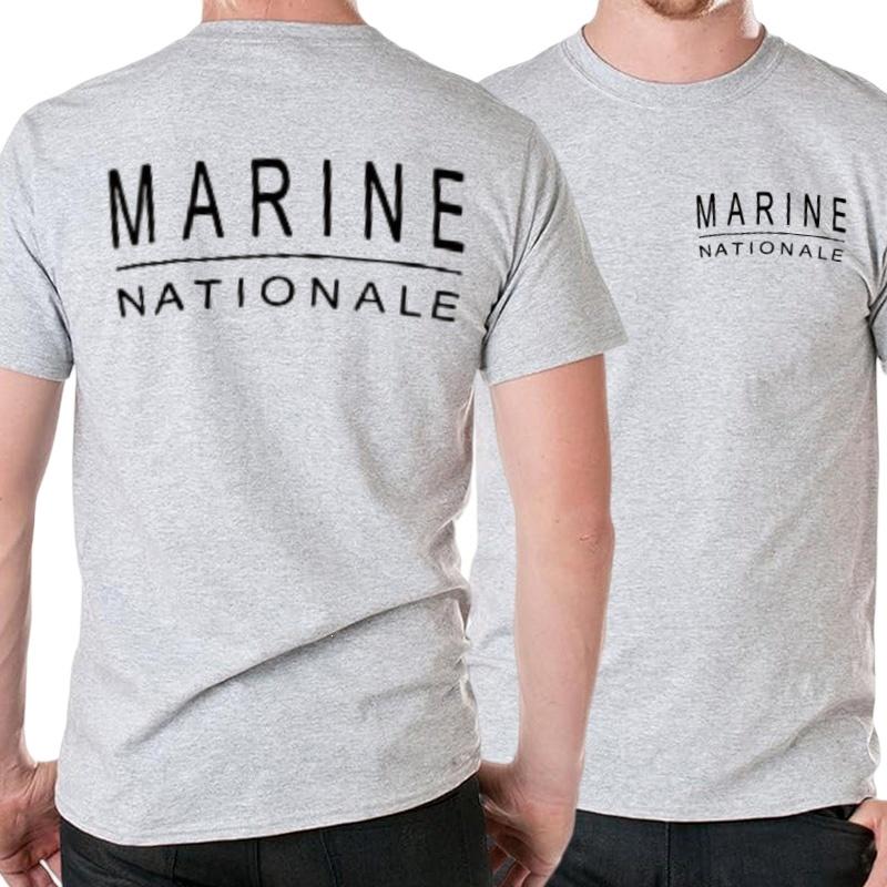 Camiseta Del Ejrcito Francs Para Hombre Camisa De Unisexga Corta Informal 100 Algodn