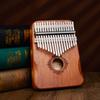 17 Keys Kalimba Thumb Piano High Quality Wood Mbira Body Musical Instruments with Learning Book Kalimba Piano Christmas Gift