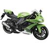 Modèle Réduit De Moto - MAISTO - Kawasaki ZX-10R '10 - Vert - Intérieur