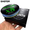 GHOTDA 8 Strands 100M Braided Fishing Line Smooth PE Wire 0.6#-8.0# Diameter 0.128mm-0.47mm Strength 13.2lb-78lb