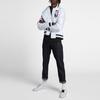 Nike SB X NBA Мягкий бомбер для скейтборда Повседневная куртка Мужская верхняя одежда Белый AH3393-100