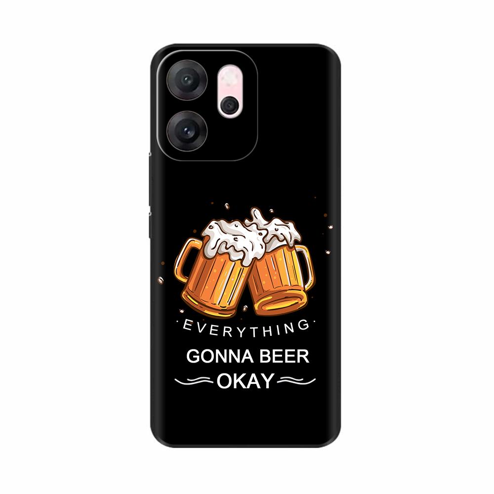 For OPPO Reno14 F Case Cover 2025 Soft TPU Shockproof Silicone Phone Back Cover For OPPO Reno 14F Reno14F Cases CPH2743 Shells
