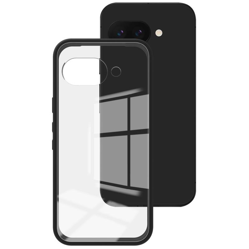 IMAK UX-9A Series for Google Pixel 9a Clear Case TPU PC Phone Cover Reinforced Corners