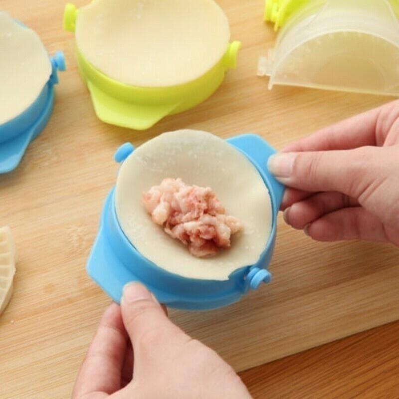 6/4/2pcs DIY Dumpling Mould Dough Press Dumplings Tool Jiaozi Maker Device Dumpling Machine Maker 3 Colors