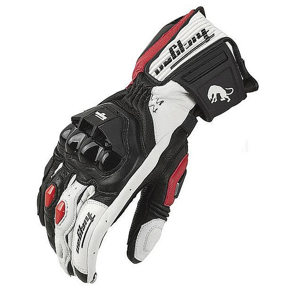 Мотоциклетные перчатки с закрытыми пальцами, нескользящие, износостойкие, перчатки для мотокросса, перчатки для сенсорных экранов для мотоциклов на открытом воздухе для BMW Kawasaki