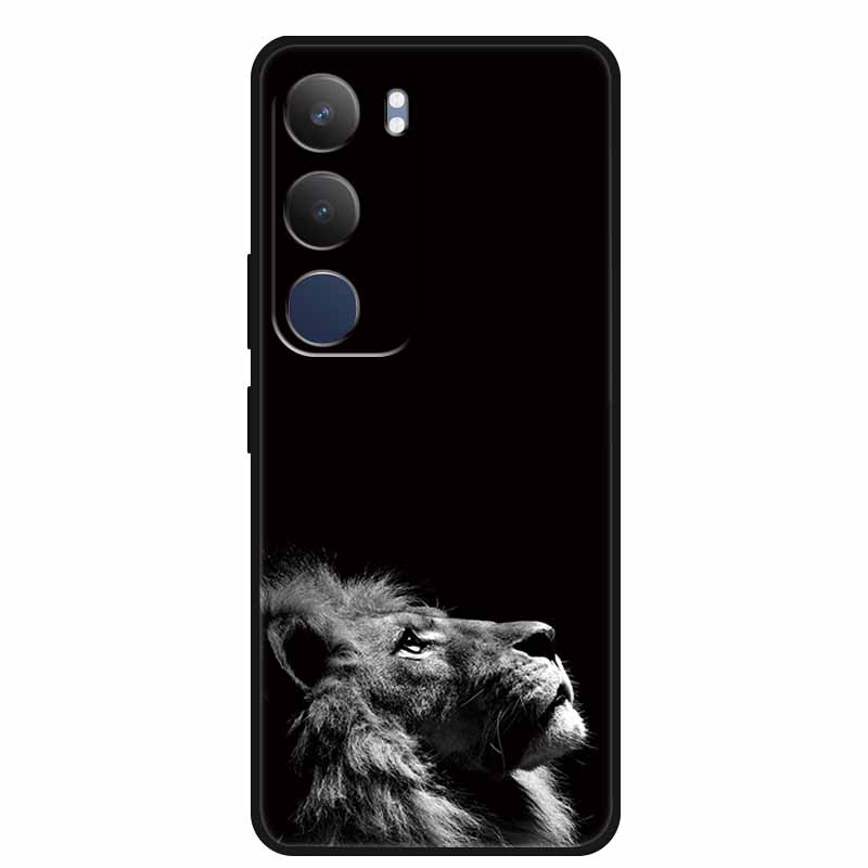 Чехол для Vivo Y19s 4G Y 19s 6.68" Мягкий силиконовый ТПУ чехол для телефона для Vivo Y19s Pro 4G Мультяшное животное Ударопрочный чехол Y19 s Pro 4G