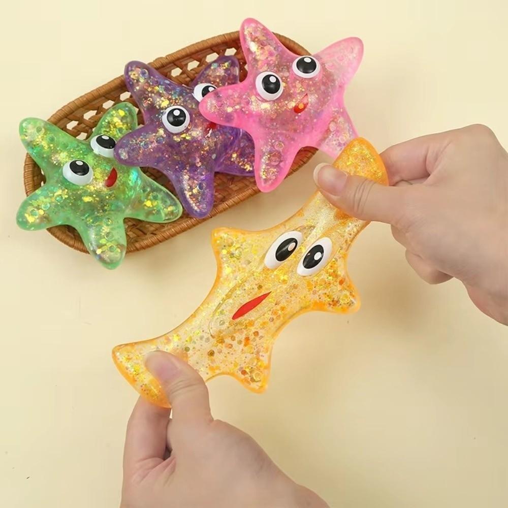 Slow Rebound Starfish Squishy Toy Color Change Starfish Slow Rebound Toy Boys Girls