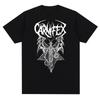 Мужская футболка с круглым вырезом, винтажный принт группы Carnifex, короткий рукав, оверсайз, повседневная, хлопковая, трендовая, с рисунком, одежда на каждый день