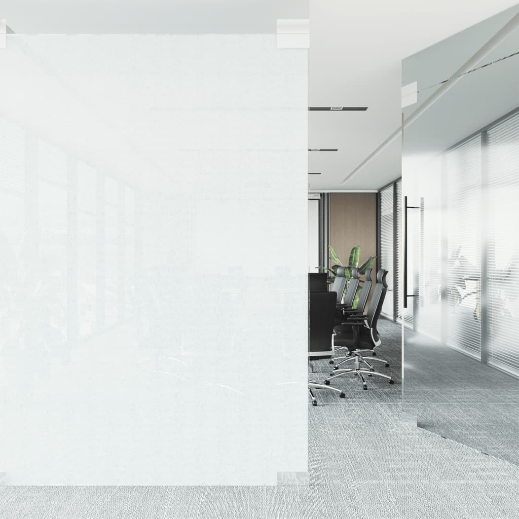 Vidaxl Folia Okienna, Matowa, W Paski, 45X1000 Cm, Pvc