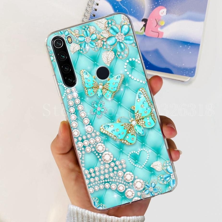 Чехол для Xiaomi Redmi Note 8 Redmi Note 8T Прозрачный Силиконовый Мягкий Тонкий Чехол для Телефона Для Xiaomi Redmi Note 8 Pro Note8 Задняя Крышка Capa