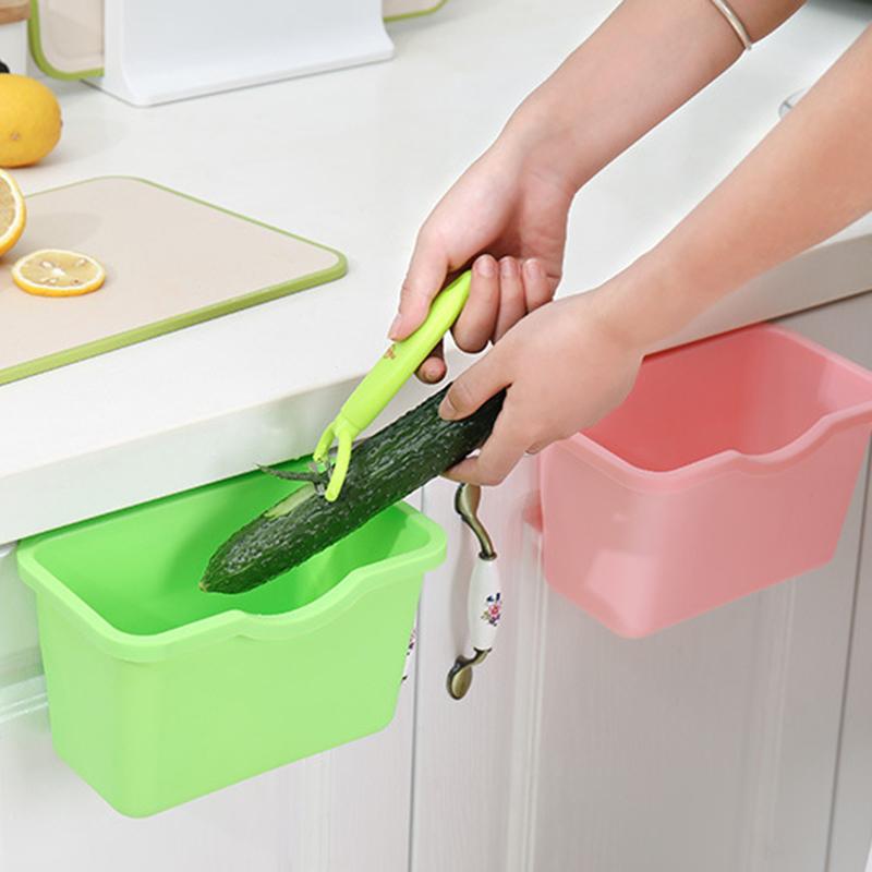 Under Cabinet Trash Bin Small And Large Sizes PP Material For Kitchen Waste Storage