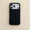 Подходит для iPhone17 магнитный жидкий чехол для мобильного телефона Apple 16 матовый мягкий 15promax чехол с большим отверстием для объектива