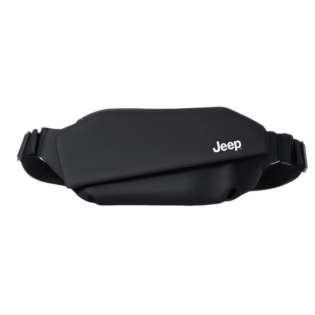 JEEP Crossbody Bag, Waist Pack, Chest Pack, Large Capacity Shoulder Bag, Commuter Bag, Water-Resistant Travel Bag