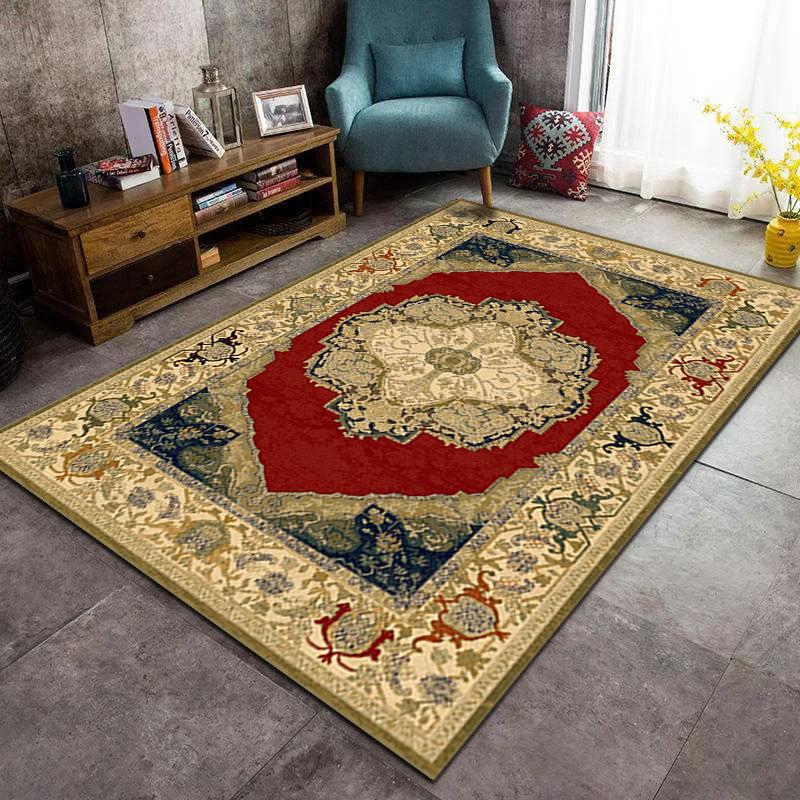 Nordic Persian Carpet Bedroom Outdoor Sunroom Carpet Living Room Sofa Carpet