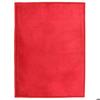Living Room Rug Velvet Look Extra-soft Red 120x170
