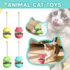 Cat Toy Funny Tumbler Interactive Ball, Dispenser Automatic No-Electronic Move, More Exercise For Indoor Cats Kittens, Cat Self-Play IQ Traning Toy