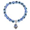 2021 Charm Blue Evil Eye Lucky Bracelet Glass Bead Bangle Women Men Jewelry Gift