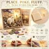 Christian Themed 3D Christian Fabric Poke Art Kit Jesus Icon Poke Art Decor  Beginner‑Friendly