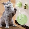Игрушки для кошек с шариком из кошачьей мяты, мультяшная форма, игрушка для кошек, когтеточка, вращающаяся на 360 градусов игрушка для лизания, клейкая игрушка для домашних животных, игрушка для здоровья полости рта