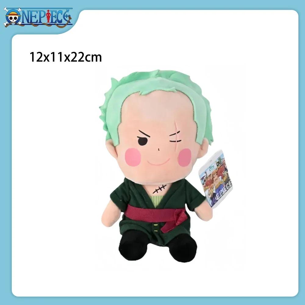 Плюшевая игрушка One Piece Луффи Ророноа Зоро Тони Чоппер Мягкая кукла Оригинальное украшение Аниме Подвеска Детские рождественские подарки Коллекционная