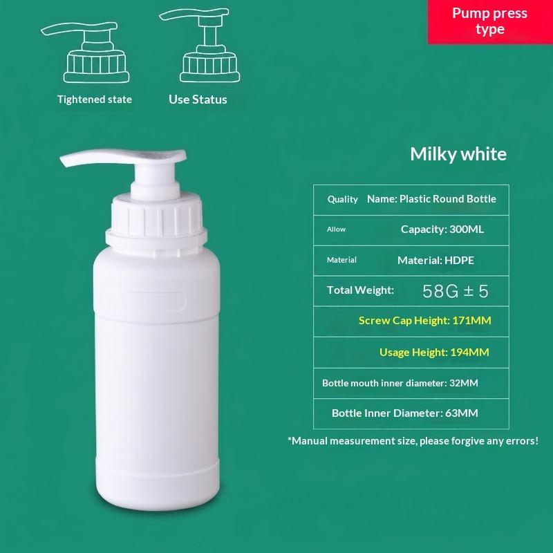 Laundry Detergent Bottle 250Ml-2L Disinfectant Water Hand Washing Hydraulic Pump Dispenser Empty Plastic Hdpe Lotion Container