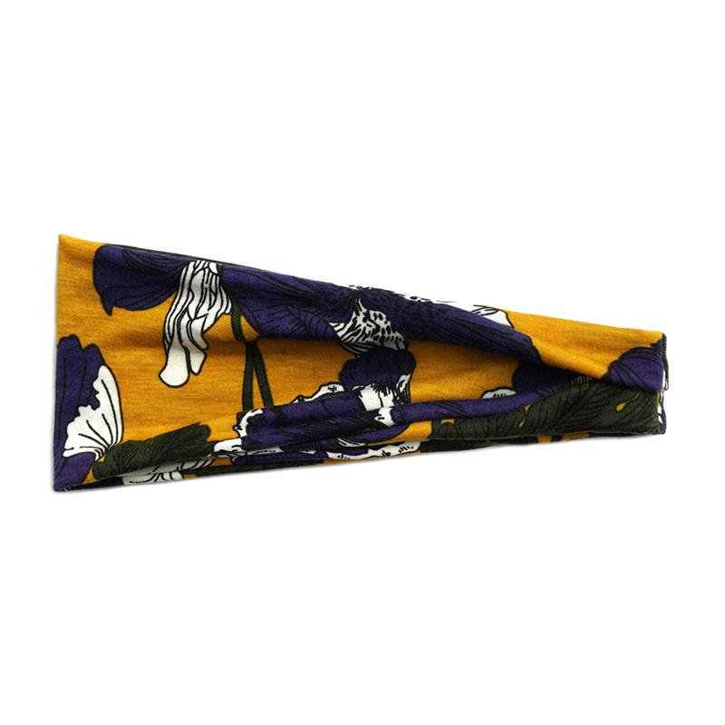 Boho Headbands for Women Fashion Headband Yoga Workout Head Bands Hair Accessories Non Slip Band Sport Headwrap Running Elastic Hairbands