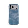 Чехол для iPhone 17 Pro Max из ткани с текстурой денима, подходит для 16 Pro, Жесткий чехол премиум-класса для iPhone 15.
