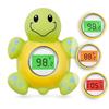 Turtle Baby Bath Thermometer Digital Water Temperature Warning 3 Color Backlit Safety Bath Tube Floating Toy for Infant Toddler