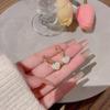 Модные серьги-кольца Love Hoop из Южной Кореи с цирконами — элегантный, универсальный, легкий роскошный дизайн для женщин