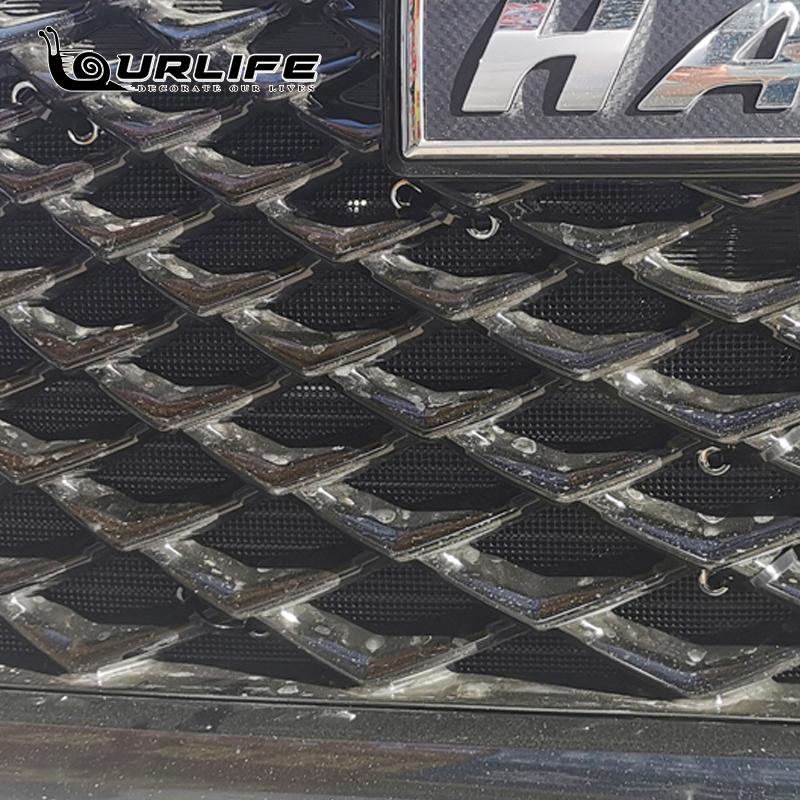 Автомобильная средняя сетка для защиты от насекомых, вставка в переднюю решетку, сетка от комаров, пыли для haval h6 3th 2022