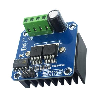 Модуль привода двигателя умного автомобиля Высокомощный BTS7960 43A ограничение тока управление полупроводниковый привод для термоэлектрического охлаждения