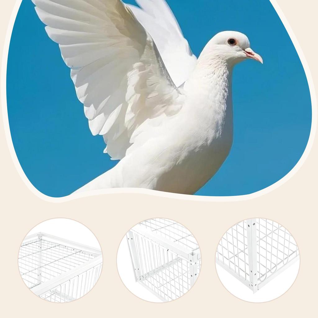 Клетка-ловушка для птиц, прочная, автоматический сборщик голубей, автоматическая ловушка для птиц для складов