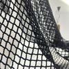 50x150 см Хлопчатобумажная льняная сетчатая ткань грубая с крупными дырками марля Дизайнерская ткань для DIY шитья Материал ткани для креативной одежды