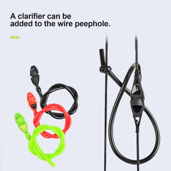 Прицелы для стрельбы из лука с резиновой трубкой Прицелы для лука Тетива