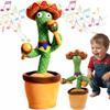 Dancing Cactus With Maracas Repeated Singing Toy For Children Xxl