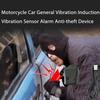Car Alarm System Vibration Sensor Security Alarm System Bicycle Door Burglar Alarm Vehicle Theft Protection Alarm Motorcycles