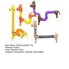 Fidget Pipe Toy Flexible Stretchable DIY Squeezing Pipe Vent Toy Relieve Boredom Cute Giraffe Stretch