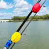10Pcs Fishing Rod Clips Compact Portable Non-Slip Design Multifunctional Bundle Ball Tackle Ties Fishing Rod Holders