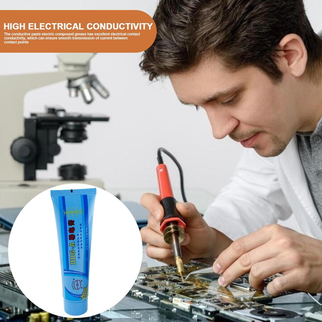 100g Conductive Grease Automotive Dielectric Grease Electronics Lubricant For Electrical And Automotive Applications