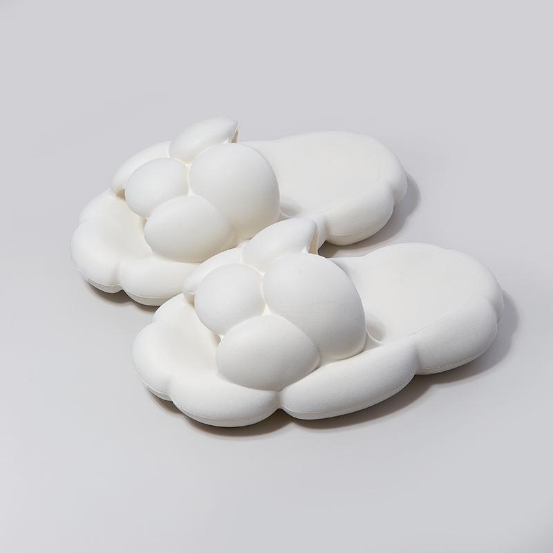 Summer Wholesale Couples Feel Cool Slippers Outside Home Bathroom Footwear Female Cute Wearing EVA Cloud Slippers