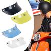 Helmet Visor Peak 3 Snap Visor Sunshield Peak for Retro Helmets Half Helmets 3/4 Helmets Helmets with 3 Buttons Accessories