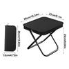 1 шт. складной табурет на молнии, сумка-стул, уличный карманный табурет, портативный маленький стул для кемпинга, табурет для рыбалки