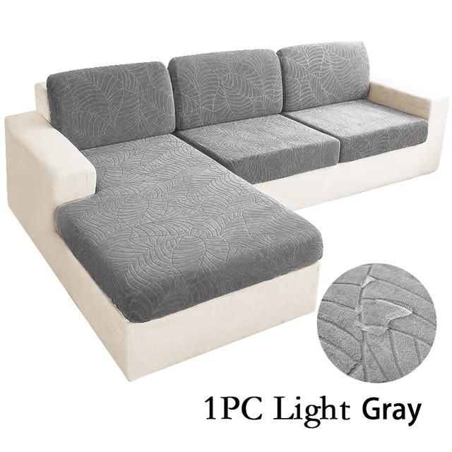1Pcwaterproof Jacquard Sofa Cover, High Elasticity, All Season Universal Sofa Cushion Cover, Anti Slip, Sofa Dust Cover