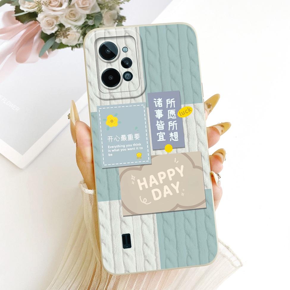 Чехол для Realme C31 4G Чехол RMX3501 Модный Мультяшный Милый Забавный Расписной Силиконовый Funda Для Телефона Real me C31 4G