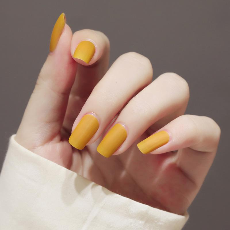 Туманный матовый лак для ногтей Стойкий неотслаивающийся скраб Бесцветная прозрачная эмаль для ногтей без запекания