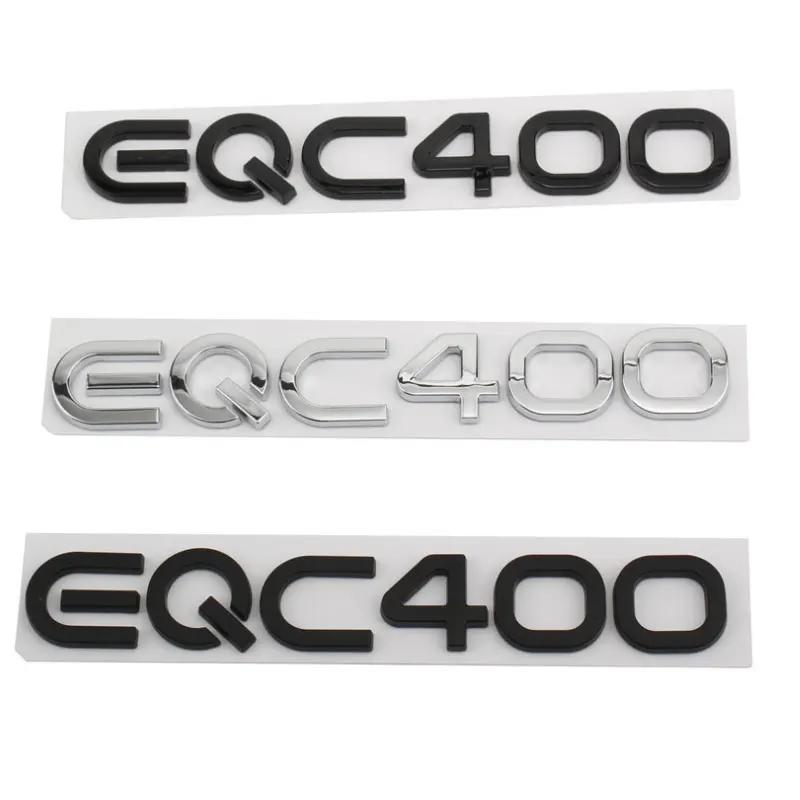 EQC400 4MATIC new letter logo car stickers for Mercedes-Benz 2020 EQC 350 400 4MATIC tail trunk modified four-wheel drive label QM2
