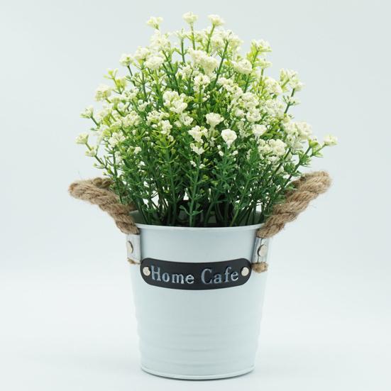 Искусственный цветок пенопластовый завод бонсай в горшке гостиная сад настольное украшение