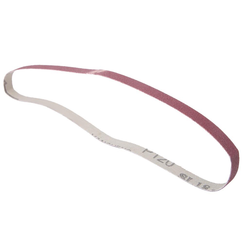 10pcs 100 Grit Sanding Belts 3/8 x 21 Inch Sandpaper Sander Belts Abrasive Bands Metal Grinding